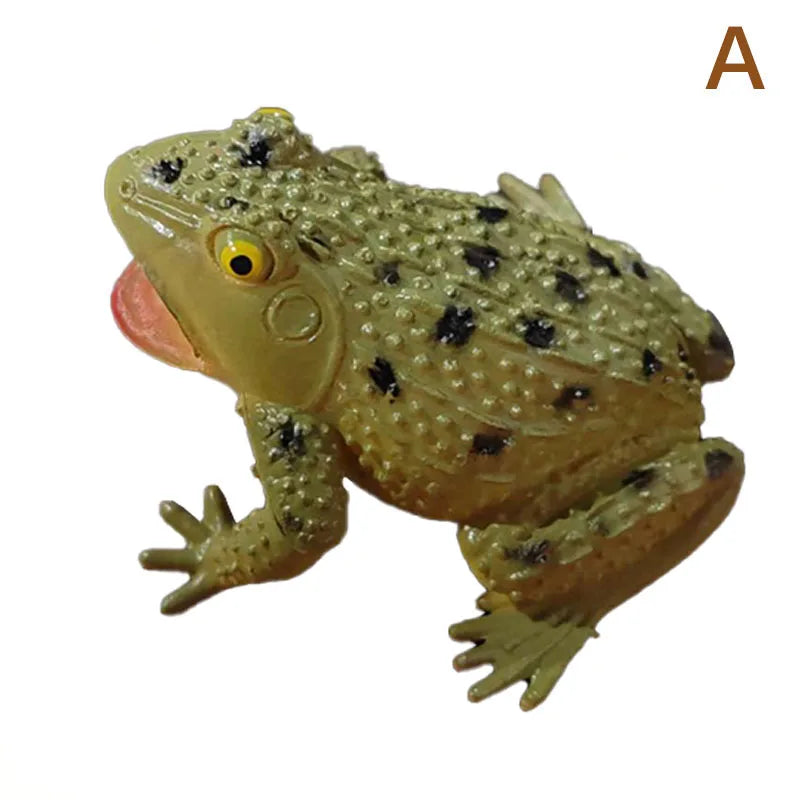 Spoof Toy Simulation Frog Model | Tricky Scary Squeeze Sound Frog Toy