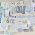 Vintage Paper Sticker Set for Junk Journal | 50-Pack Craft Supplies