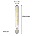 DecorBites™ LED Filament Tubular Edison Bulb 6000K T10 T185 T225 T30 T300 4W 6W 8W