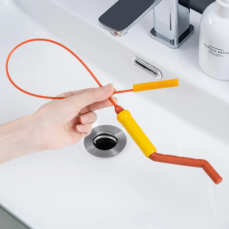 DecorBites™ Drain Cleaner Brush: Flexible Hair Clog Remover Tool