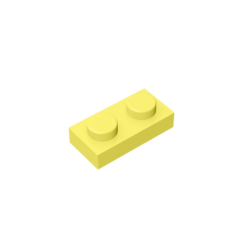 Gobricks Plate 1 x 2 Building Blocks 6225 Pieces | Compatible with Lego 3023