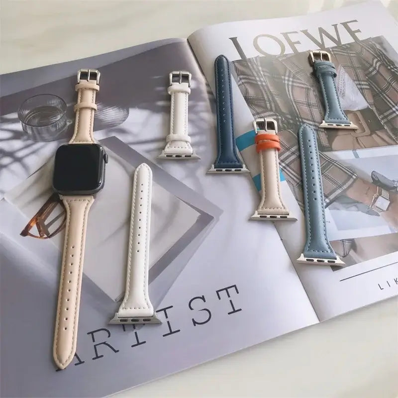 Apple Watch Leather Strap - Premium Quality, Stylish Design