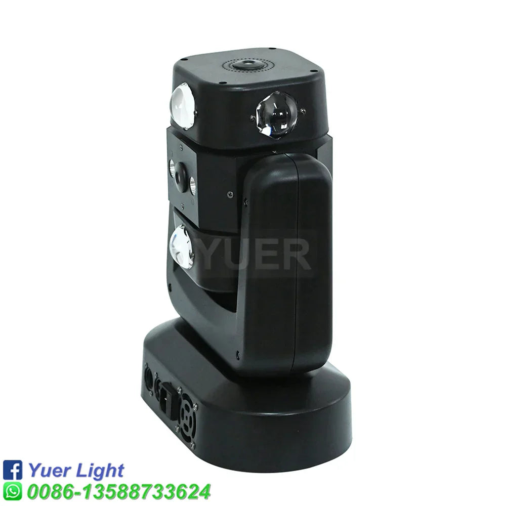 DecorBites™ DJ Disco Ball Lights LED Beam Laser Strobe Moving Head Light