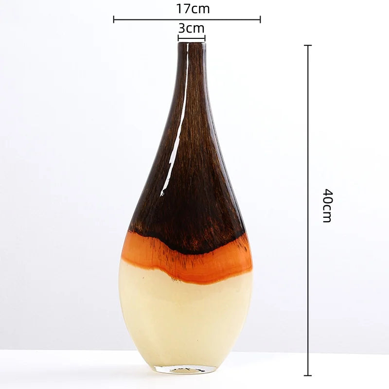 DecorBites™ Gradient Glass Vase Hydroponics Terrarium Flower Home Decor