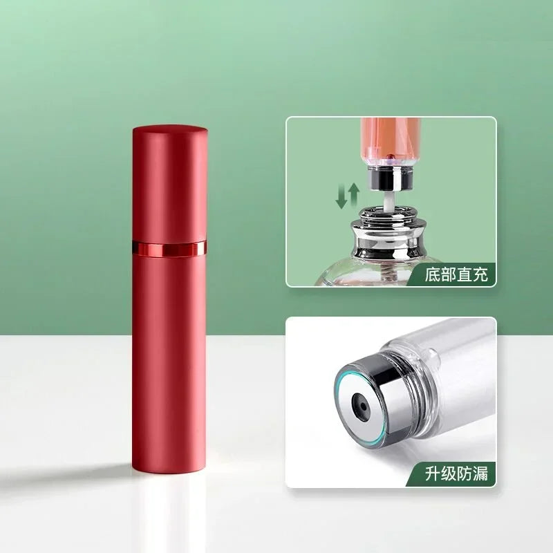 5ml Mini Portable Bottom-Filling Perfume Spray Bottle | Refillable Travel Atomizer