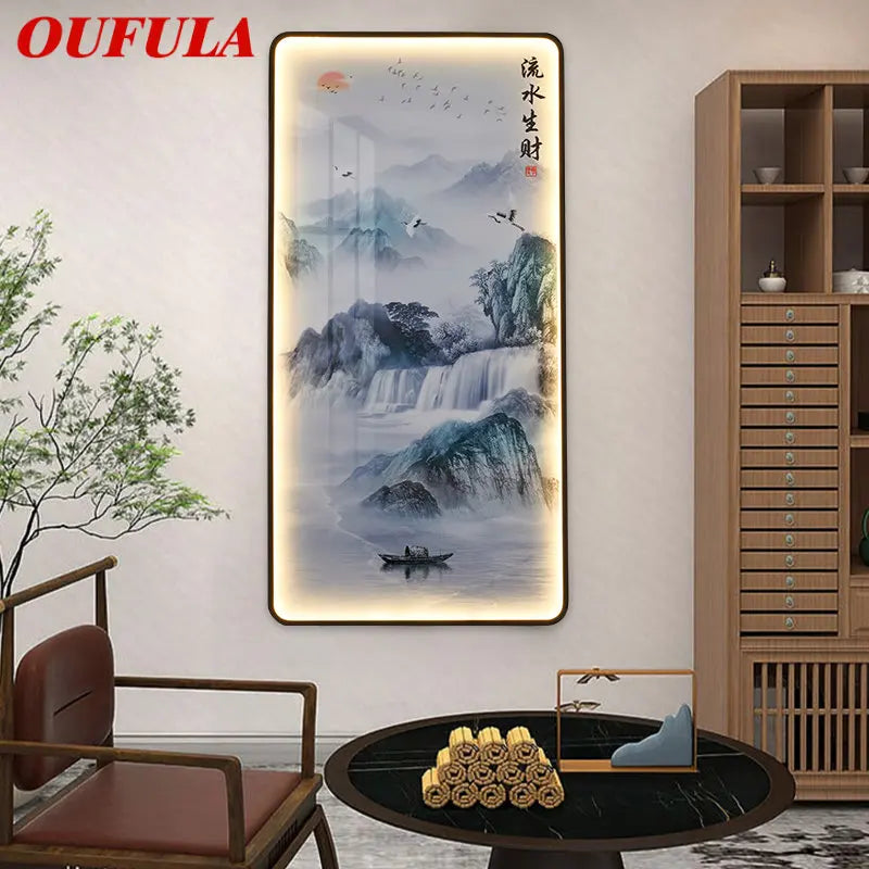 DecorBites™ LED Landscape Wall Sconce for Home Decor