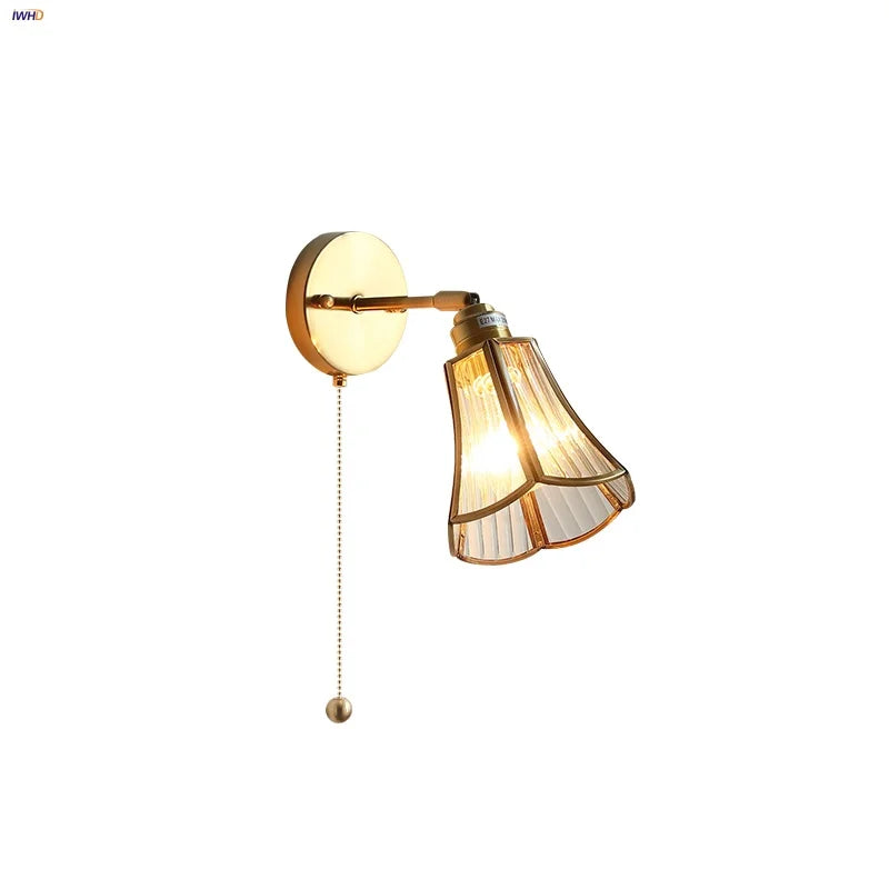 DecorBites™ LED Wall Sconce Modern Nordic Design with Pull Chain Switch