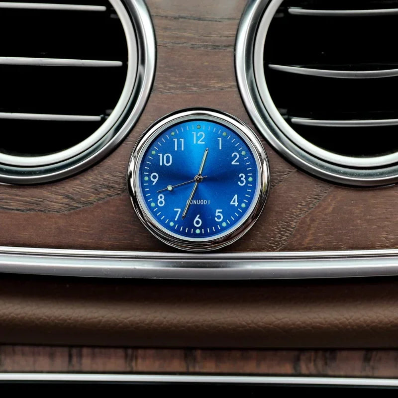 Car Clock Luminous | Mini Auto Stick-On Digital Watch for Dashboard