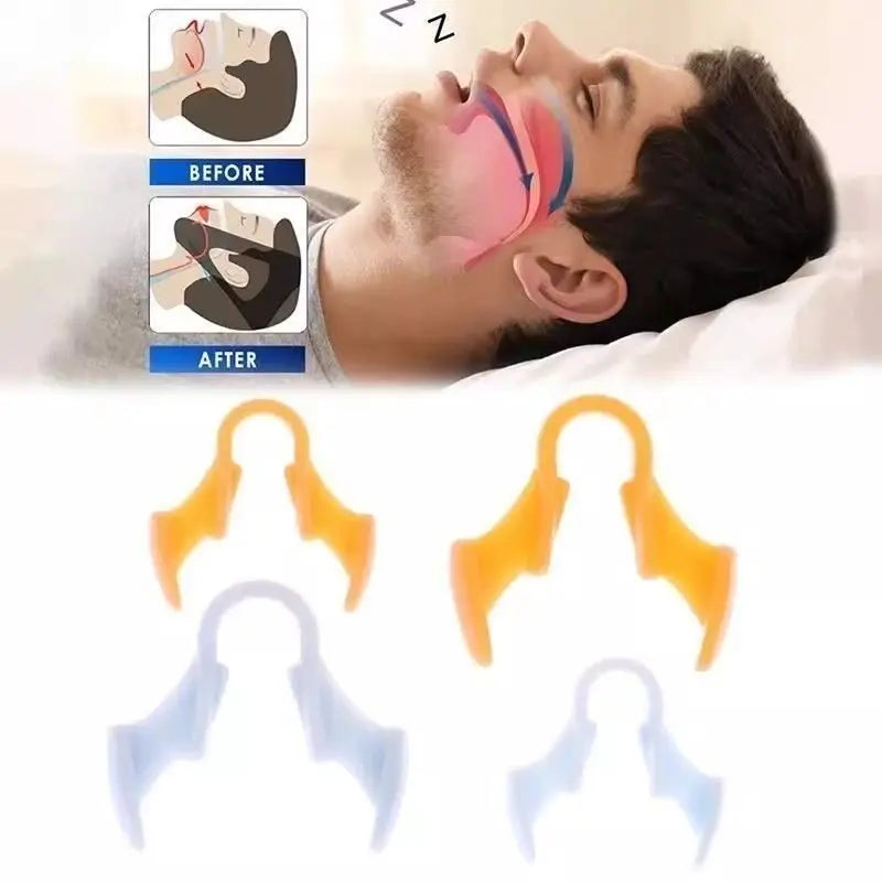 Anti Snoring Clip for Men Women | Silent Snore Stopper Breathing Corrector