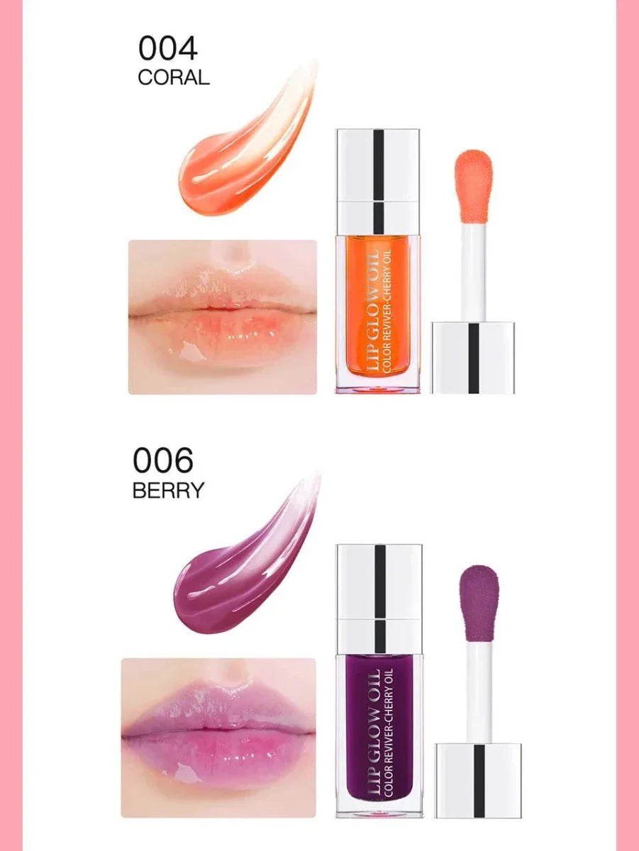 Moisturizing Lip Balm Oil - Plumping Exfoliating Lip Gloss