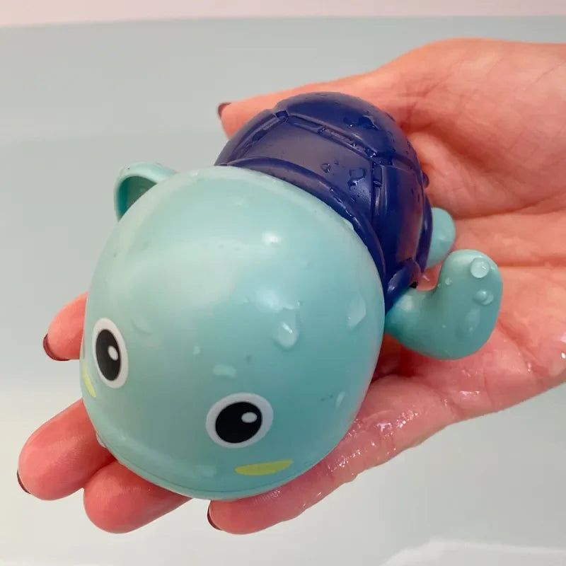 Whale Clockwork Bath Toy | Wind-Up Swimming Water Play for Toddlers