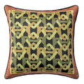 DecorBites™ Indigo Blue & White Embroidered Pillow Covers - 50x50cm