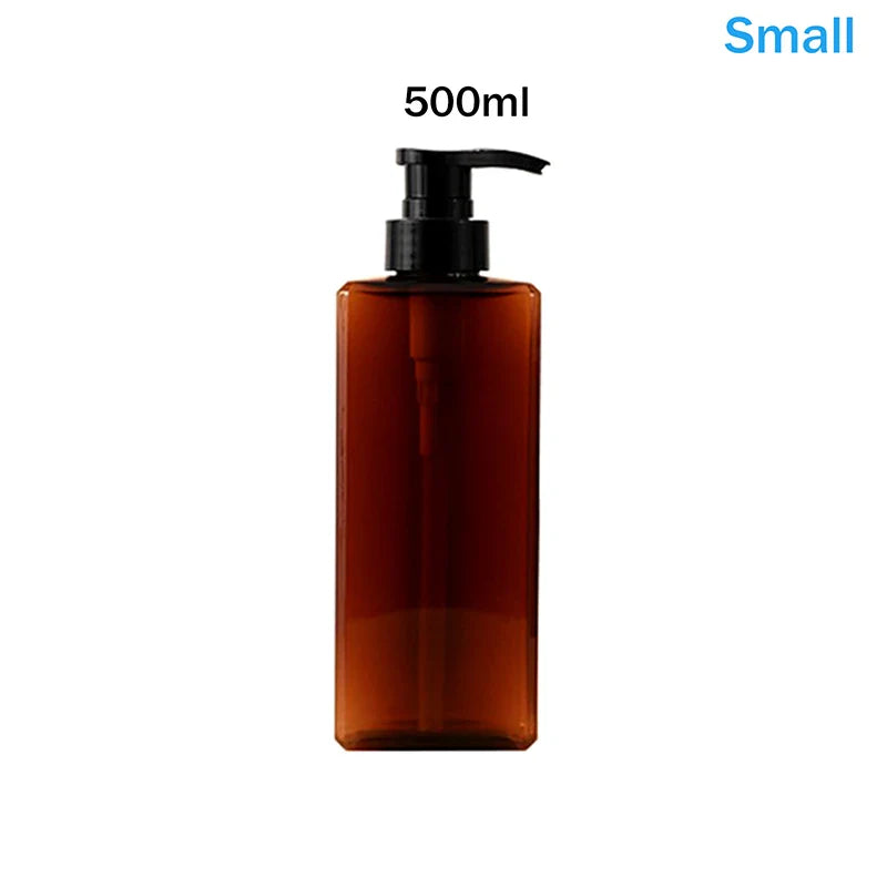Square Soap Dispenser | Refillable 400/500ml Bathroom Pump Bottle