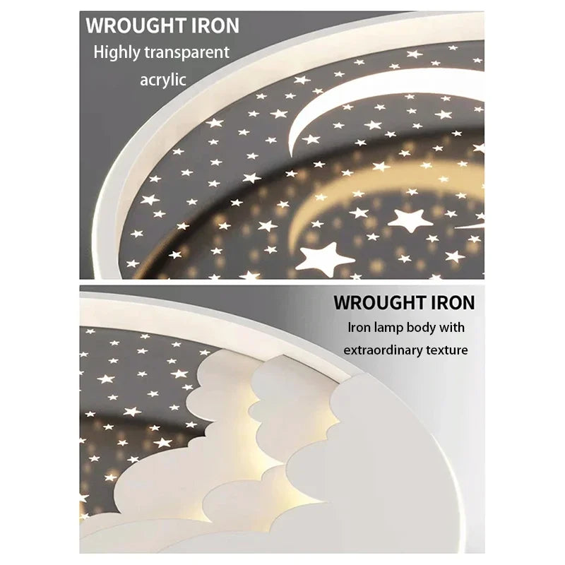 DecorBites™ Kids LED Ceiling Light for Nursery Bedroom Decor