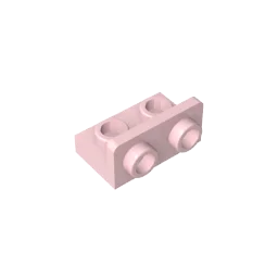 Gobricks GDS-643 Bracket 1 x 2 - 1 x 2 Inverted | Compatible Building Block for Lego 99780