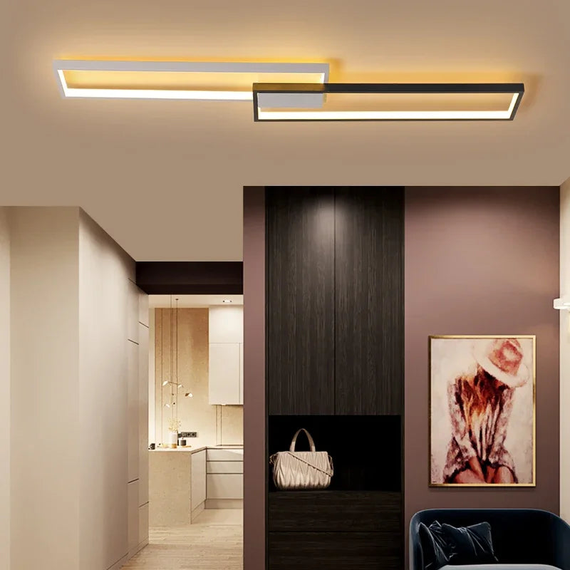 DecorBites™ LED Ceiling Light: Modern Fixture for Living Room, Kitchen & Hallway Lighting