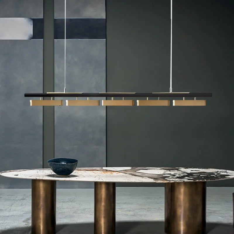 DecorBites™ LED Strip Pendant Lights for Modern Minimalist Home Decor