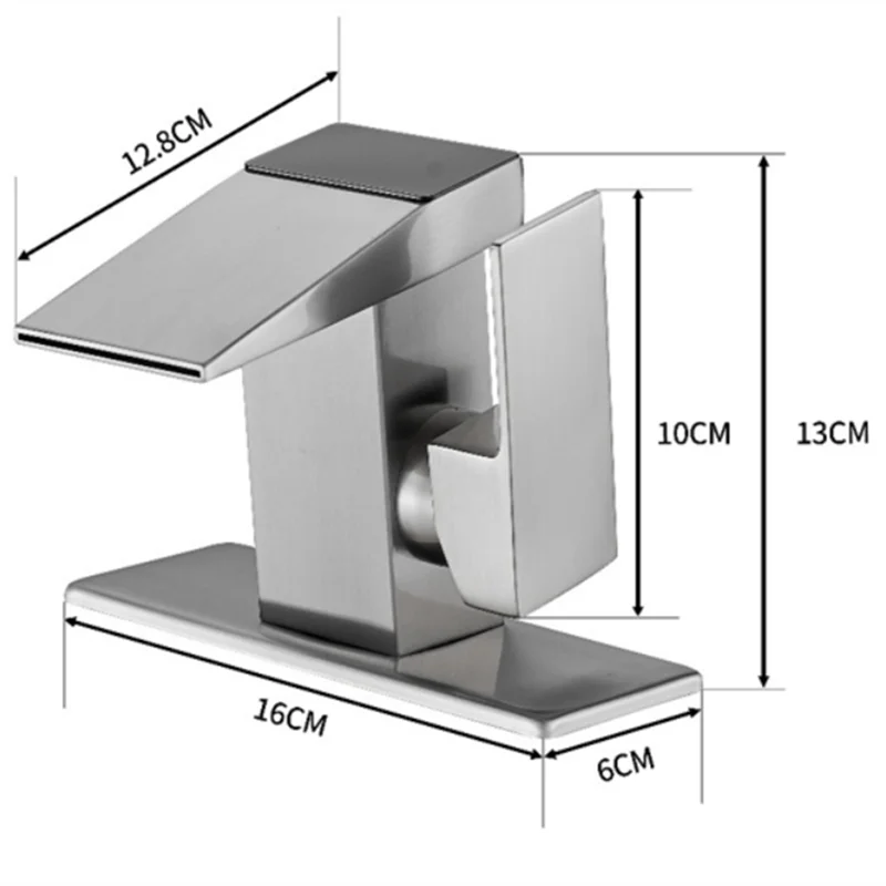 DecorBites™ Digital Display Basin Faucet with Hydroelectric Power Generation