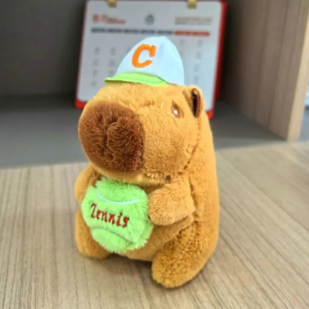 Cute Capybara Plush Toy Hoodie – Small Winged Stuffed Doll for Kids
