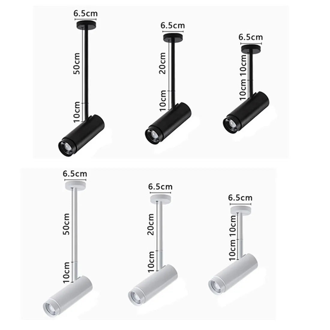 DecorBites™ Adjustable Beam Ceiling Spotlight for Store Office Bar Accent Lighting