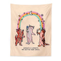 DecorBites™ Cat Tapestry Wall Hanging for Home Decor and Wall Art