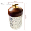 DecorBites™ Diamond Crystal Table Lamp: Magnetic Charging, Touch Control, LED Night Light
