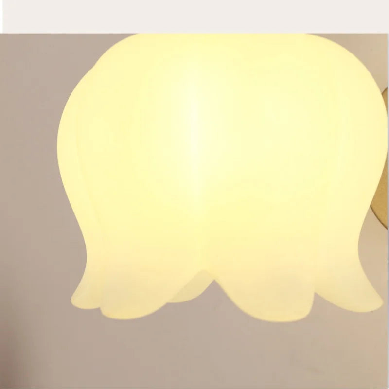 DecorBites™ Iron LED Wall Sconce Pull Chain Switch Stair Light Fixture for Study Hallway