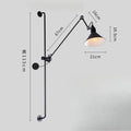DecorBites™ Adjustable Rotating LED Wall Lamp for Bedroom & Living Room