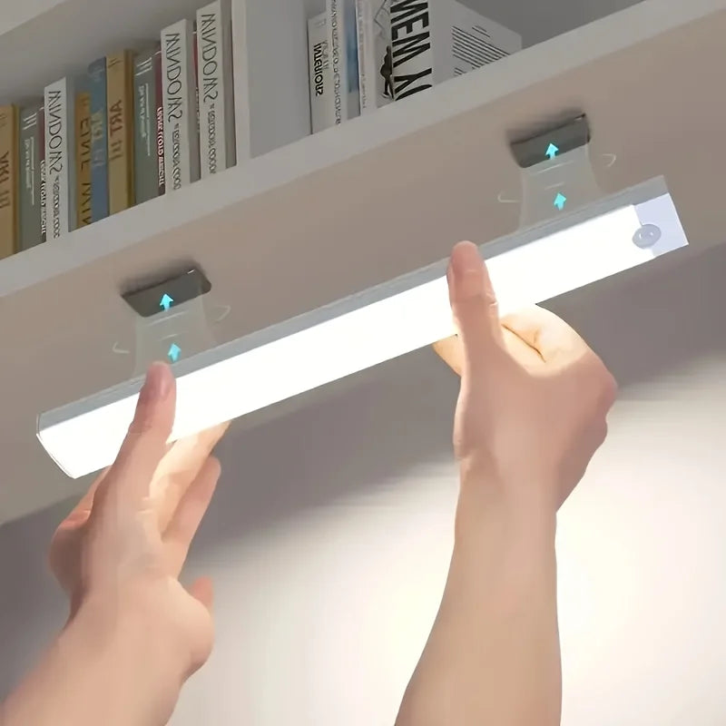 4-Size Sensor Night Light | USB Rechargeable Magnetic LED Lamp for Home Office