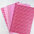 30 Red Heart Snowflake Gift Wrap Sheets | Wedding Valentine Birthday Packaging Paper