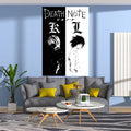 DecorBites™ Death Note Tapestry: Dark Style Wall Hanging for Home Decor