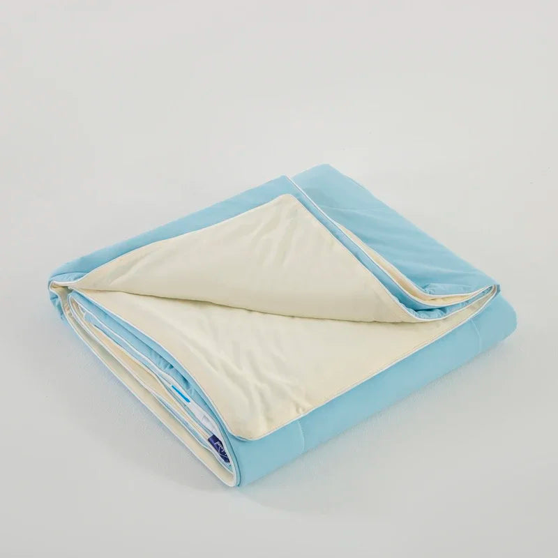DecorBites™ Ice Silk Cooling Blanket: Double-Sided Super Cooling Comforter for a Cool Summer