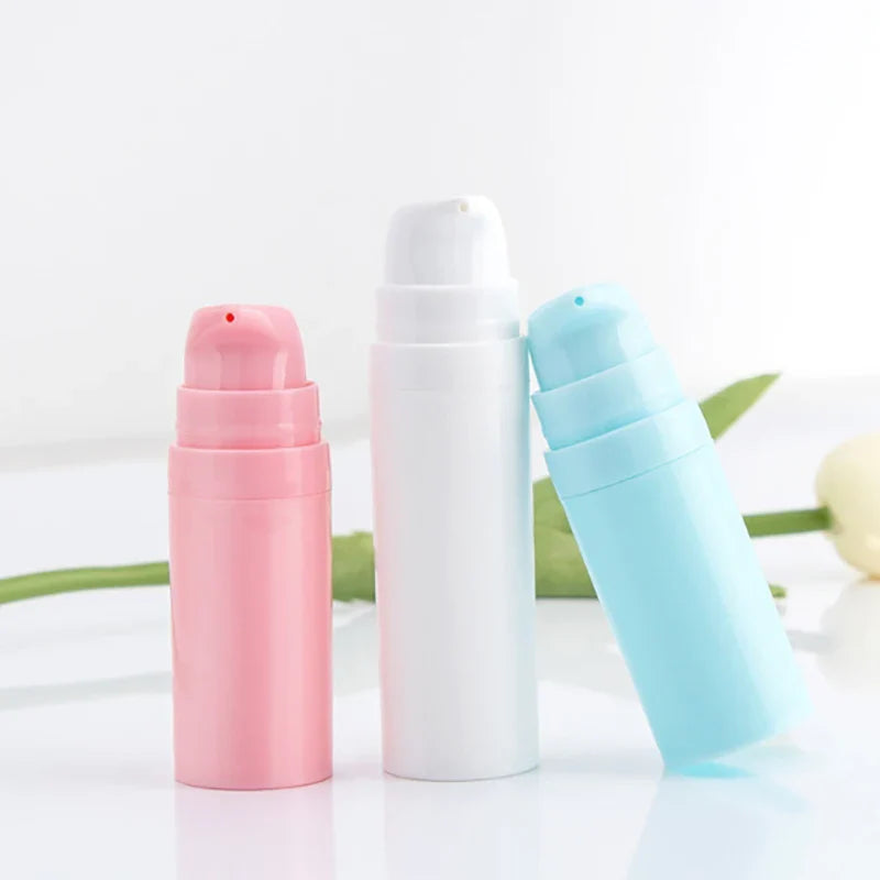 Empty Airless Pump Bottles | Mini Lotion Travel Containers