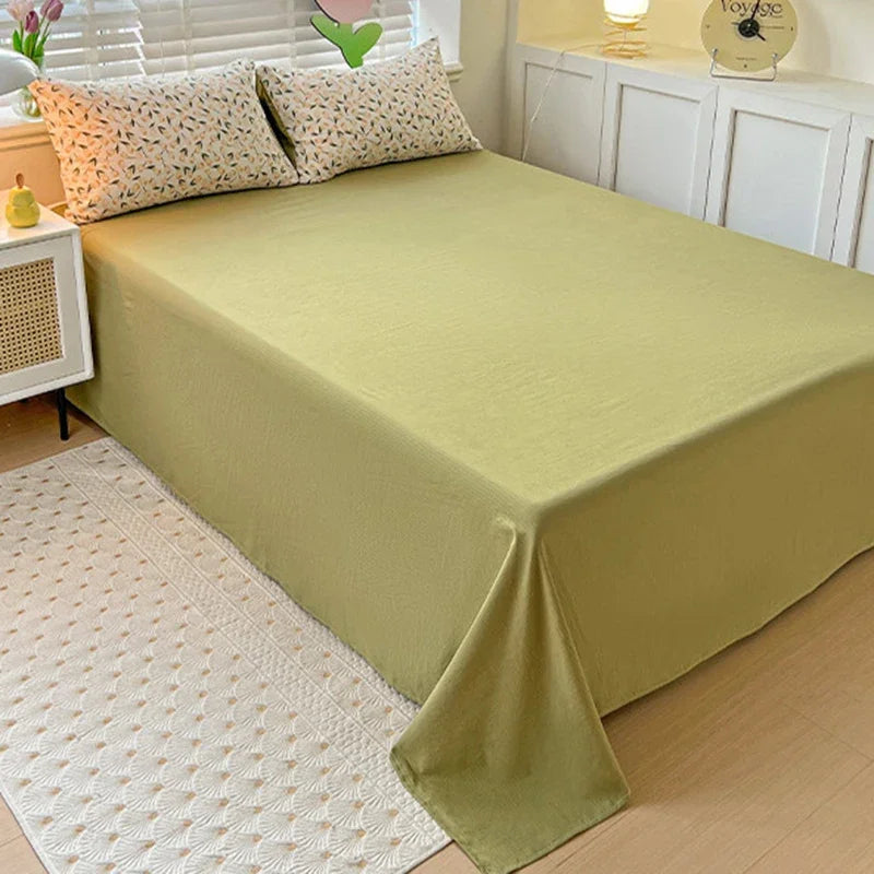 DecorBites™ Double-Layer Yarn Printed Cotton Quilt Cover Set - Queen/King/Double/Single Bed