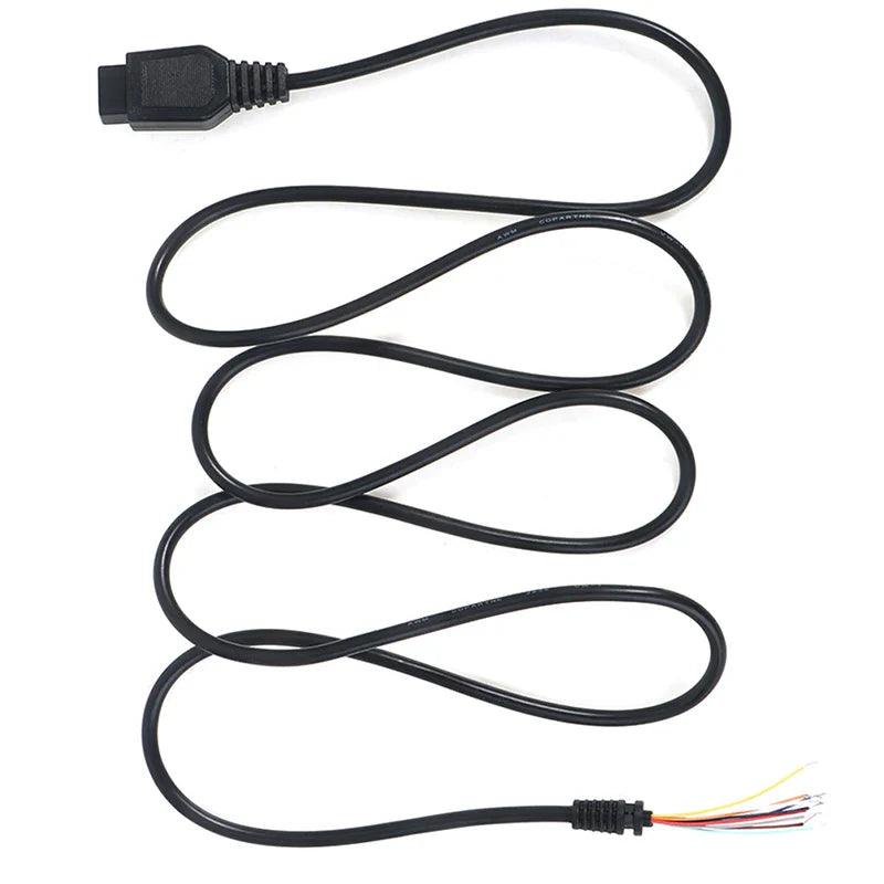 9 Pin 1.5M Extension Cable for Sega Genesis 2 MD2 Controller | Sega Mega Drive Accessory