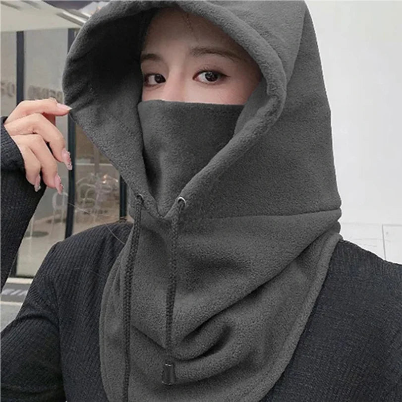 Winter Thermal Neck Warmer | Windproof Fleece Balaclava for Skiing and Cycling