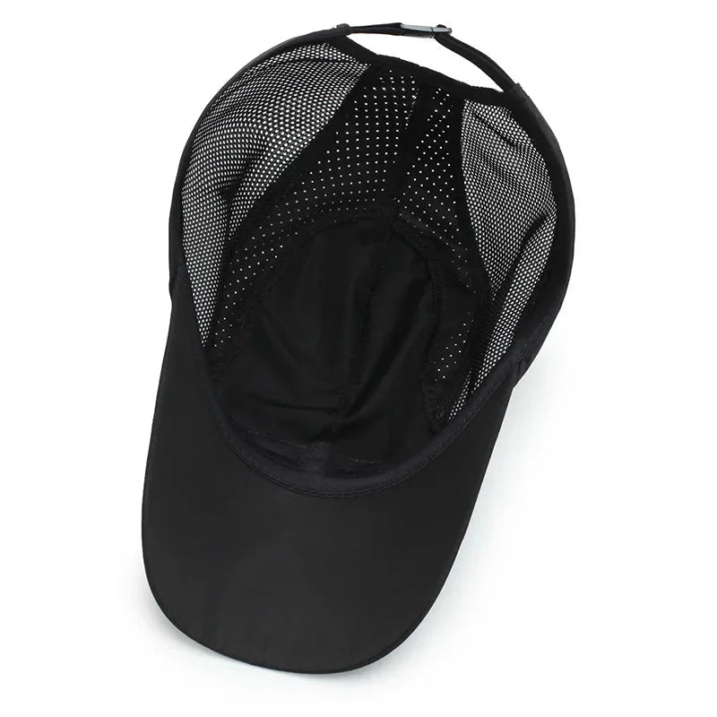 UV Protection Baseball Cap – Quick-Dry Breathable Strapback for Outdoors