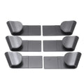 Wall-Mounted Pot Lid Holder Set | 6-Pack Kitchen Organizer