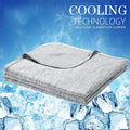 DecorBites™ Super Soft Cooling Blanket King Size Skin-Friendly Quilted Bedspread