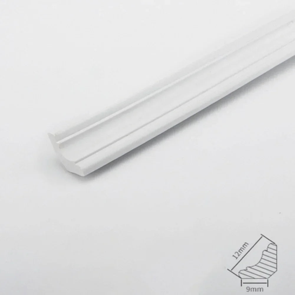Self-Stick Wall Skirting Trim | 3D Flexible Border Decorative Line