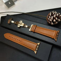 Apple Watch Genuine Leather Band - Classic Durable Strap