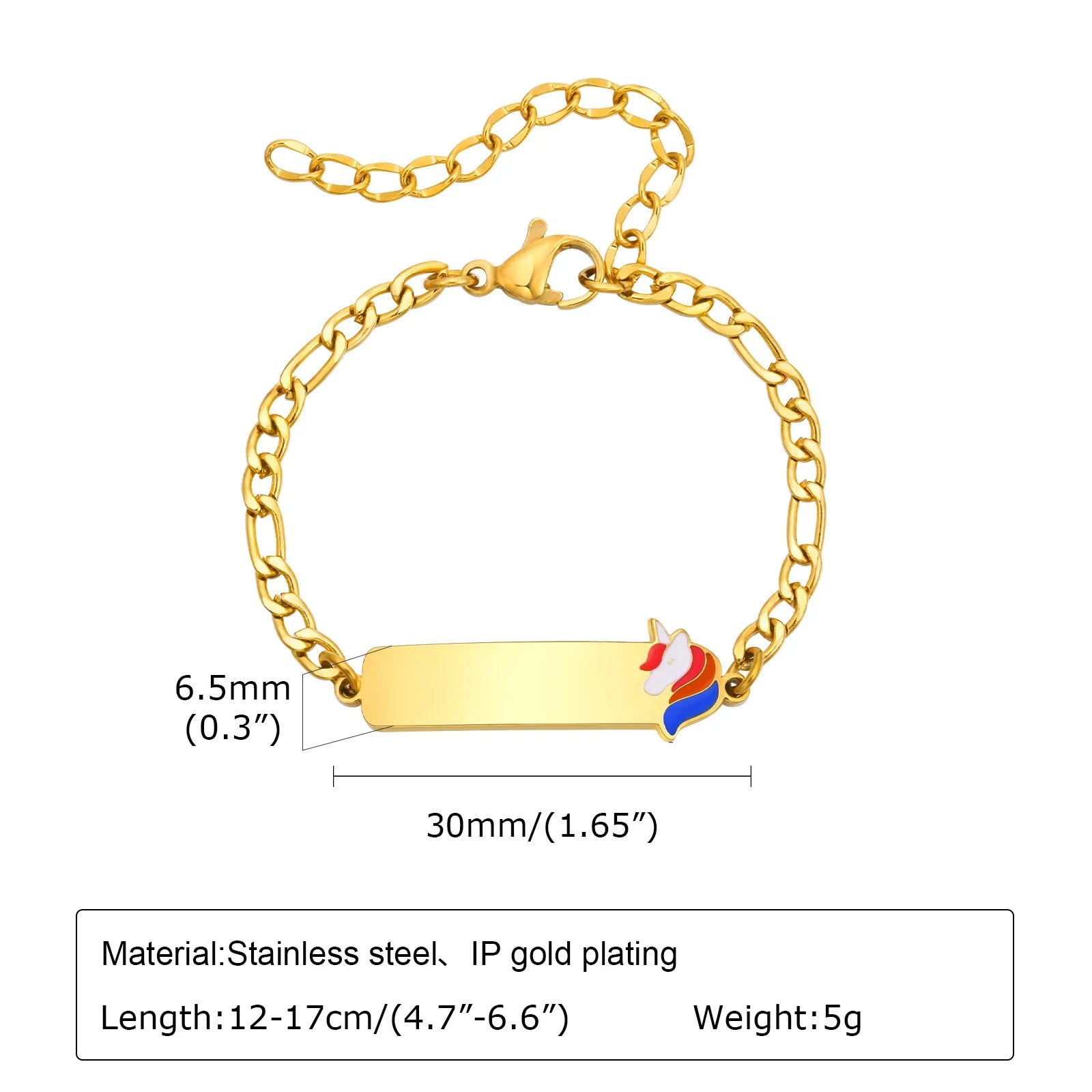 Custom Name Blessing Bracelet for Girls | Stainless Steel Personalized Gift