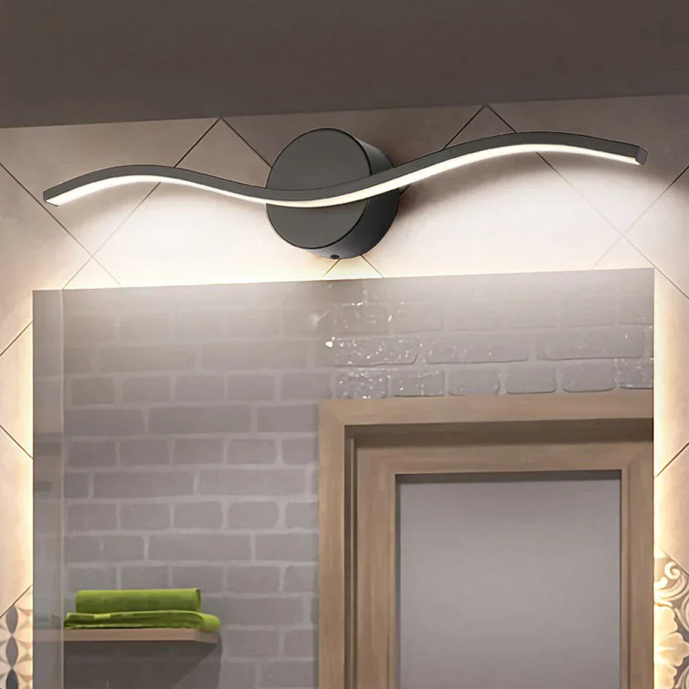 DecorBites™ LED Acrylic Wall Sconce Fixture for Modern Bathroom Mirror Lighting