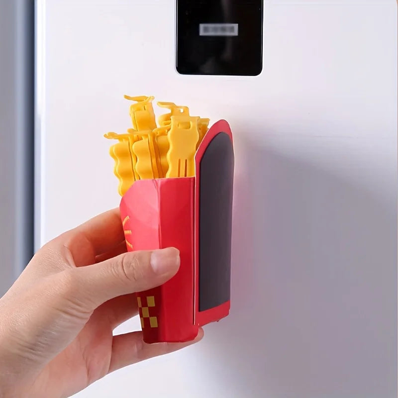 Chip-Shaped Bag Clips and Snack Storage Set | Kitchen Food Saver