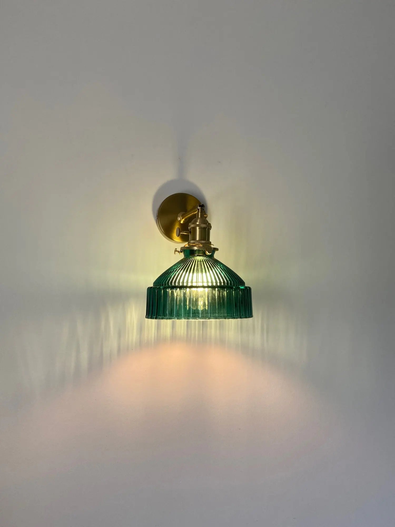 DecorBites™ Glass Shade Modern LED Indoor Wall Sconce Lamp With Switch