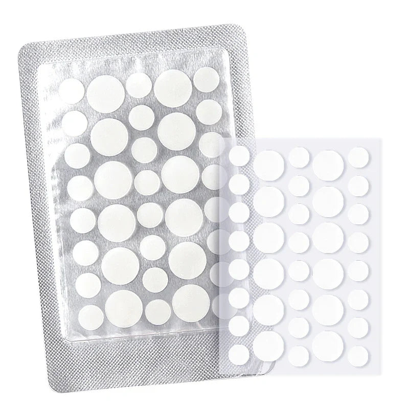 24pcs/36pcs Round Hydrogel Invisible Acne Sticker | Skin Care & Makeup Cover Patches