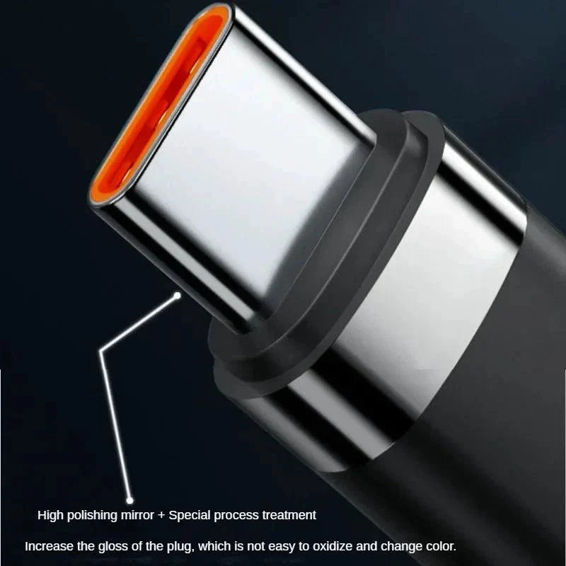 PD 120W Super Charging For Samsung S24 S23 USB C TO USB Type C Cable For iPhone 15 Plus Pro Max Xiaomi 11 4.0 Quick Fast Charger