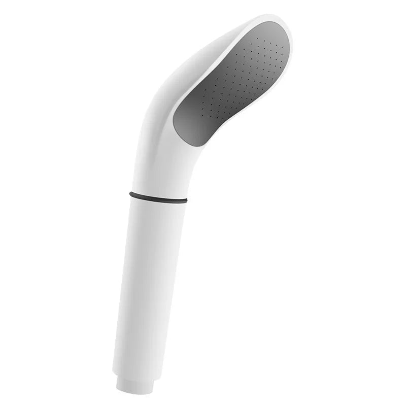 DecorBites™ Elegant White ABS Handheld Shower Head for Bath Showering System