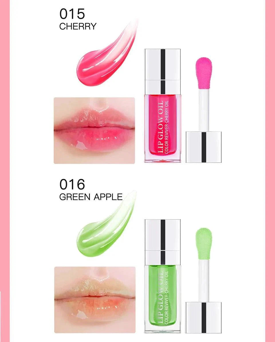 Moisturizing Lip Balm Oil - Plumping Exfoliating Lip Gloss
