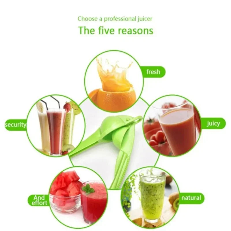DecorBites™ Citrus Press Juicer Blender Espremedor Laranja Fruit Squeezer Portable